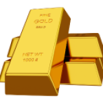 Gold Bar Icon