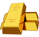 Gold Bar Icon